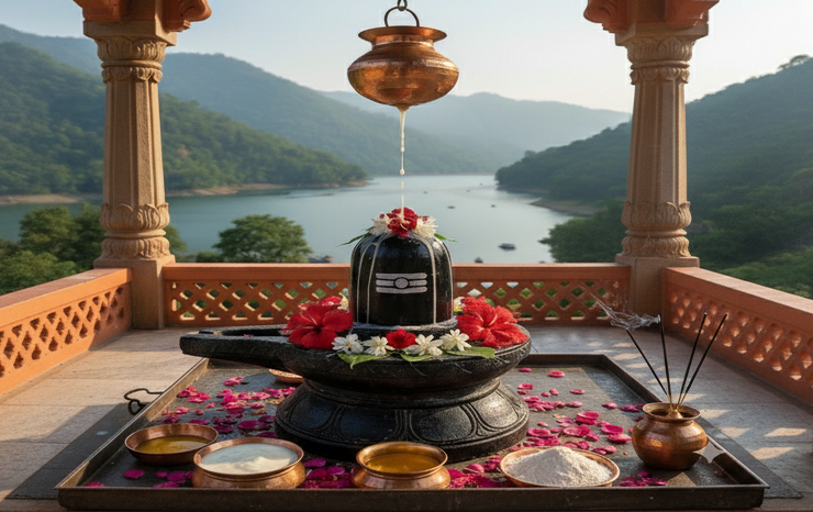 Laghurudra Puja
